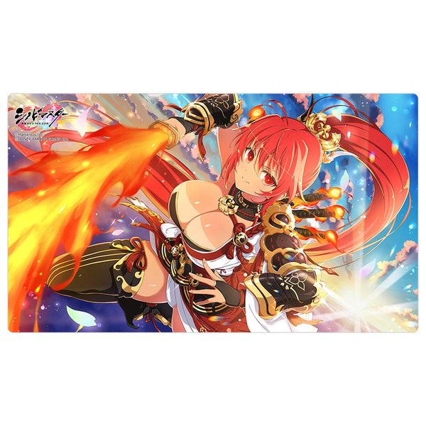 『シノビマスター 閃乱カグラ NEW LINK』ラバーマット (焔/紅勾の焔)